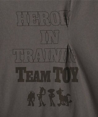 AMERICAN HOLIC 【TOY STORY】リメイク風グラフィックTシャツ Charcoal Gray