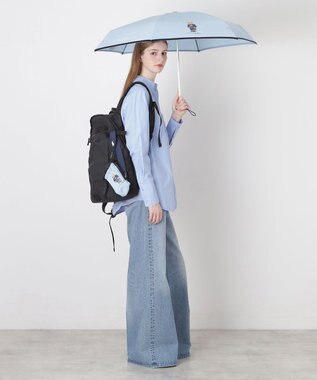 MOONBAT POLO RALPH LAUREN(ポロ ラルフローレン)FLAG BEAR 無地 5段折りたたみ傘 簡単開閉
