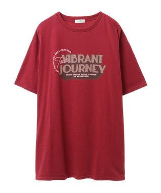 earth music&ecology ウ゛ィンテージライクツアーＴｅｅ Pink