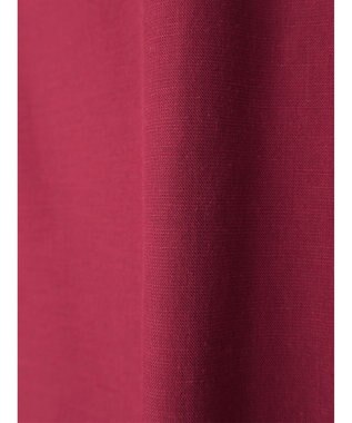 Green Parks 綿麻混ノースリーブワンピース Deep Red