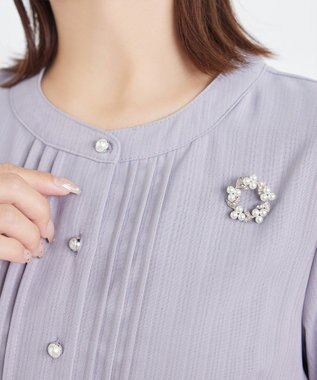 Tiaclasse パールガーランドブローチ シルバー