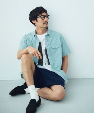 UNFILO MENS PHOTO TEE【ギフトにもおすすめ】 白×黒