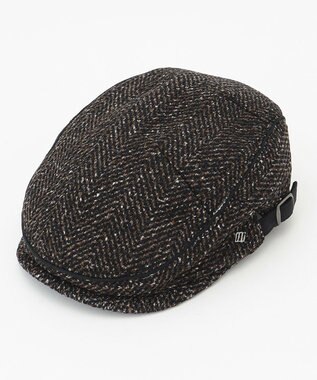 JOSEPH ABBOUD ツィーディフリース ハンチング ブラウン系