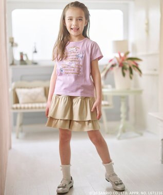 組曲 KIDS 【マロンクリーム×組曲 KIDS】メッセージTシャツ ローズ