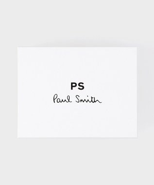 Paul Smith PS Paul Smith ドローイング 2つ折り財布 ブラック