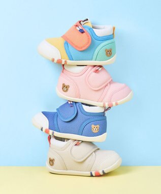 MIKI HOUSE HOT BISCUITS 【11.5cm-13.5cm】 ファーストベビーシューズ マルチカラー