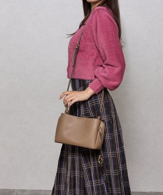 style code 【MERCURYDUO/マーキュリーデュオ】ワーク　ショルダーバッグ グレージュ