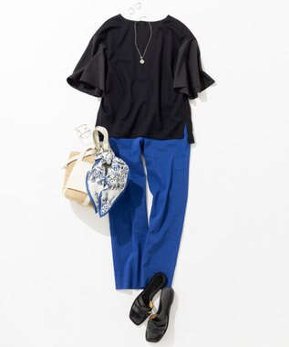 23区 VIOLAd'ORO MIRO レザーポケット ハンドバッグ ホワイト系