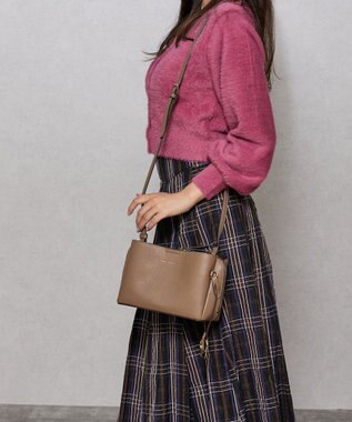 style code 【MERCURYDUO/マーキュリーデュオ】ワーク　ショルダーバッグ グレージュ