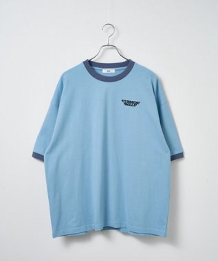 WEGO ボーイズグラフィックリンガーBIGT（S） ブルー