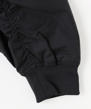 ANY 【洗濯機可能/撥水】MA-1 ギャザーブルゾン ブラック