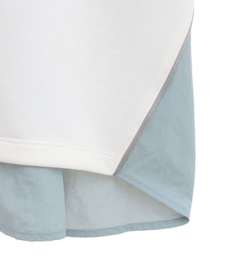 Green Parks ナイロンドッキングポンチラインプルオーバー Ivory