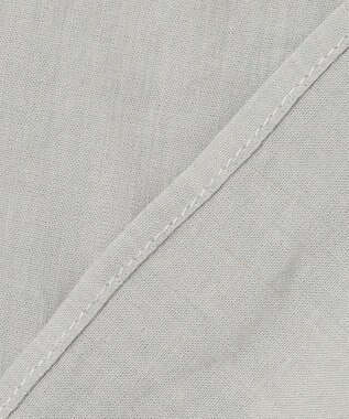 JOSEPH HOMME リネンストレッチブロード ウィングカラー半袖シャツ スカイブルー系