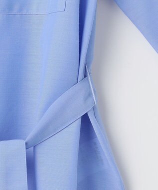 J.PRESS LADIES L リネンシアースラブ シャツ ブラウス ブルー系