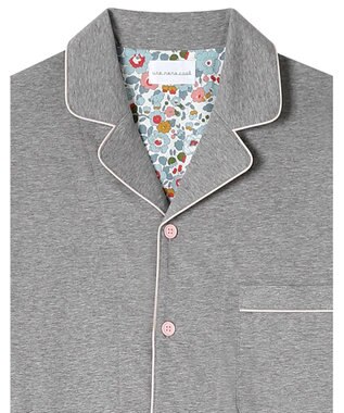 une nana cool 【綿100％】ラスティック天竺メンズパジャマ　ＭＡＤＥ　ＷＩＴＨ　ＬＩＢＥＲＴＹ　ＦＡＢＲＩＣ LG