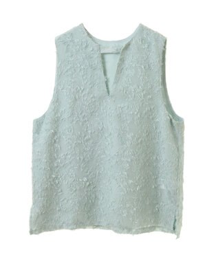 Green Parks マルチＷＡＹ　ジャガードベスト Mint