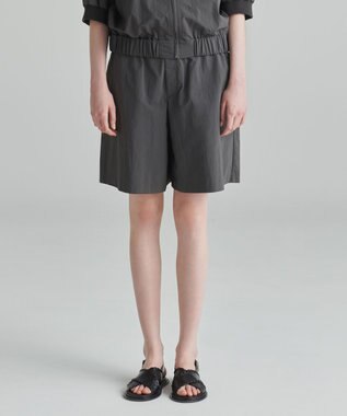 NAVE 【ReNAVE　撥水機能・UVカット・透湿・接触冷感・洗える】ナイロンタスランショートパンツ グレー系