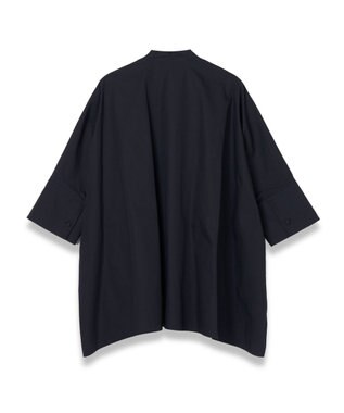 JOSEPH 【洗える】ポプリン　オーバーサイズシャツ Navy
