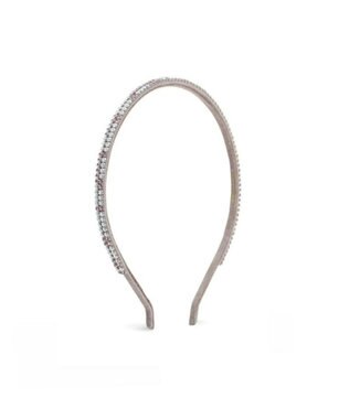 ACCA ブリジットカチューシャ ライトグレーピンク