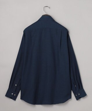 GOTAIRIKU GOLD LABEL/WEB&一部店舗限定【Thomas Mason】コットンカシミヤ フラノシャツ ネイビー系