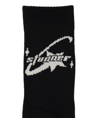 WEGO バックデザイン底パイルクルーソックス 柄2