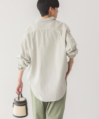 AMERICAN HOLIC バックタックオーバーシャツ Light Gray