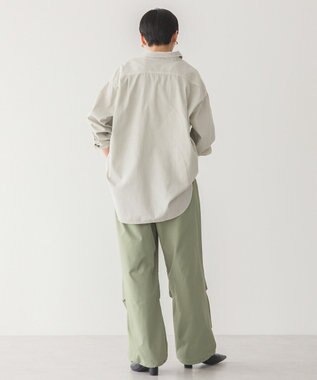 AMERICAN HOLIC バックタックオーバーシャツ Light Gray