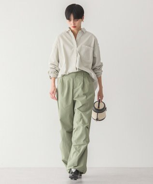 AMERICAN HOLIC バックタックオーバーシャツ Light Gray