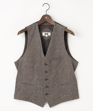 JOSEPH ABBOUD 【ストレッチ/多機能レジャーベスト】エアロムリネコンフォートジャージ ベスト ブラウン系