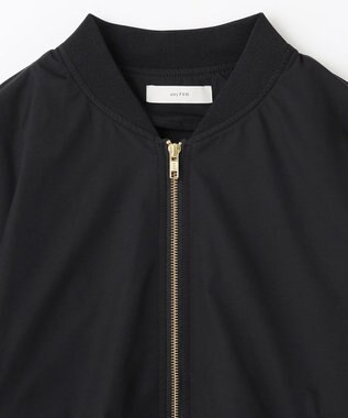 ANY 【洗濯機可能/撥水】MA-1 ギャザーブルゾン ブラック