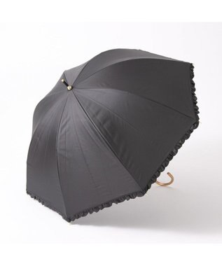 UNBILLION カシュネ cachenez / 【晴雨兼用】【日傘】 【UV カット率99.999.9％以上】PUヒートカットフリルバルーンショートパラソル ブラック