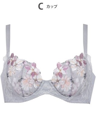 WACOAL 【重力に負けないバストケアBra】 ブラジャー バストを重力から守る まる胸キープ 脇高設計 サイドから背中のラインすっきり レディース BRB414 /ワコール