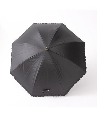 UNBILLION カシュネ cachenez / 【晴雨兼用】【日傘】 【UV カット率99.999.9％以上】PUヒートカットフリルバルーンショートパラソル ブラック