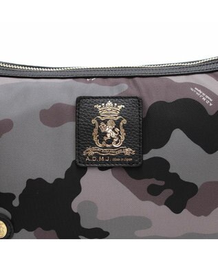 A.D.M.J. 【撥水】デービス＆牛革/マーキスクロスボディ カモフラージュ