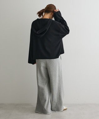 CRAFT STANDARD BOUTIQUE ハーフミラノニットフーディー＜ハンドウォッシャブル＞ Black