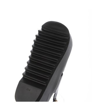 MODE ET JACOMO <MODE ET JACOMO>厚底グルカデザインウエッジサンダル ブラック