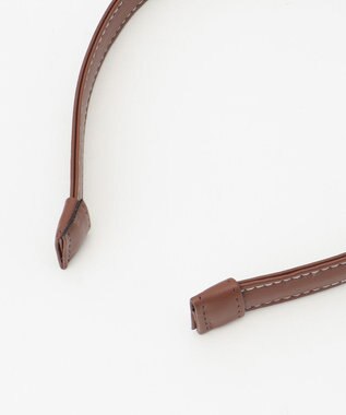 組曲 レザーライクカチューシャ ダークブラウン系