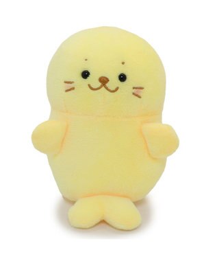 Mother garden しろたん マスコットキーホルダー カラーついたん 12cm 《単品》 黄色