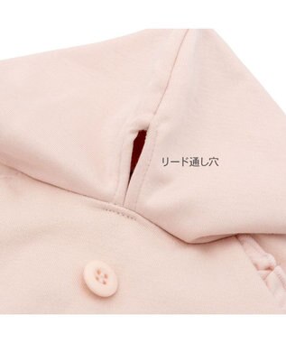 PET PARADISE ペットパラダイス フリルフーディー 《桃》 小型犬 ピンク