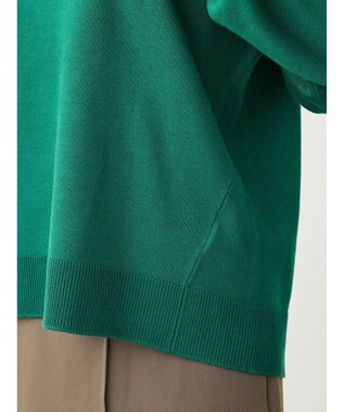 Green Parks アルガンオイル配合　クルーネックプルオーバー Green