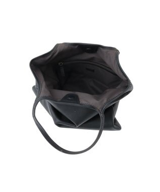 genten フェザートート トートバッグ クロ