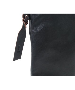 genten フェザートート トートバッグ クロ