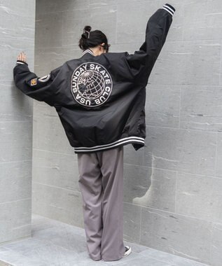 WEGO パテッドワッペンスタジャン ブラック