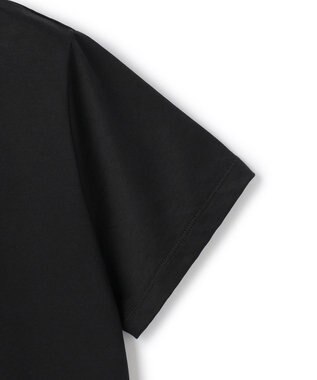 BEIGE， DIOP / スビンコットン クロップドTシャツ Black