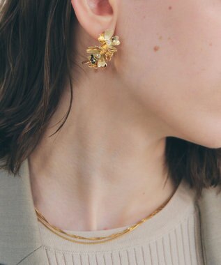 YECCA VECCA 【2本SET】ステンレス2連ネックレス Gold