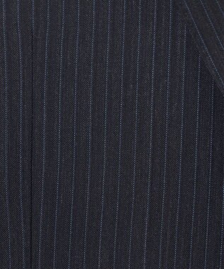 GOTAIRIKU 【オールシーズン対応】ALL SEASON 2WAY STRETCH スーツ グレー系1(グレー×細ブルーストライプ)