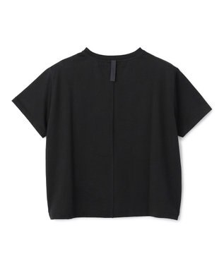 BEIGE， DIOP / スビンコットン クロップドTシャツ Black