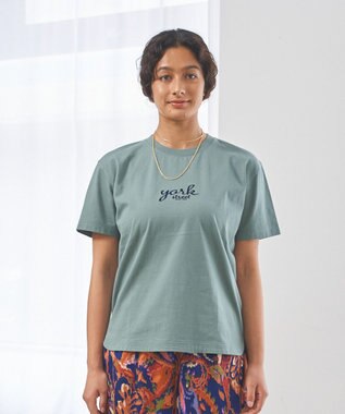 J.PRESS YORK STREET 【WOMEN】ベーシックロゴ Tシャツ
