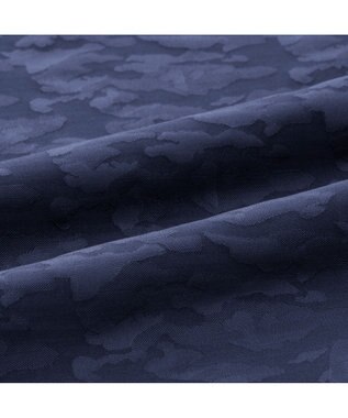 ZERO HALLIBURTON カモフラージュ柄 ジャガードポロロングシャツ ZHG-A4A 2b 82853 ゴルフウェア シルバーグレー