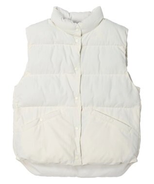 AMERICAN HOLIC キルポカリバーシブルショートベスト Ivory